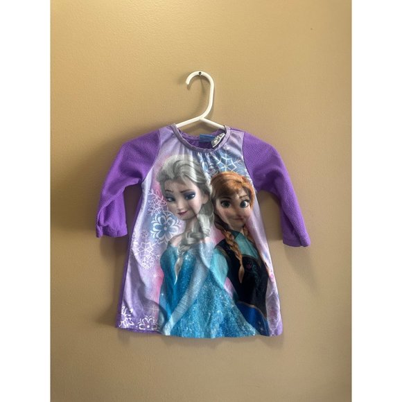 Disney Frozen Fleece Nightgown 12 Months - Picture 1 of 3